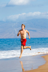 Runner on Beach