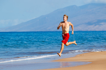 Runner on Beach
