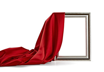 frame and silk cover