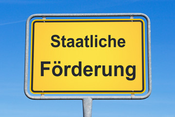 Staatliche Förderung