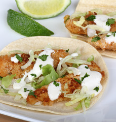 Fish Taco and Lime