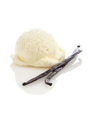 Ice Cream Scoop and Vanilla Pods