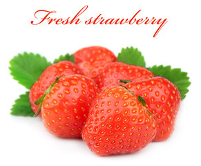 Fresh strawberries