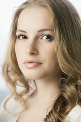 Naklejka premium Portrait of young teenager girl