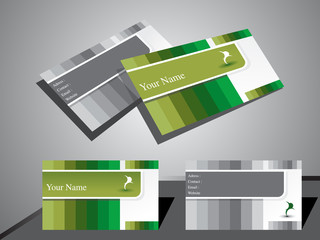 abstract classic business card