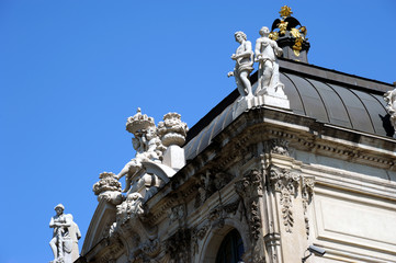 Fototapeta na wymiar Dresden Zwinger Detail