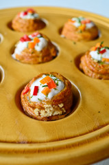 Steamed fish with curry paste