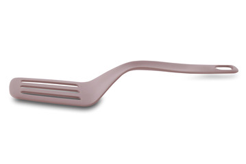 Kitchen spatula on white