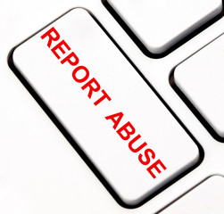 Report abuse button on keyboard