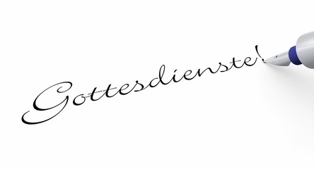 Stift Konzept - Gottesdienste!