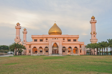 Great mosque for the religion of islam