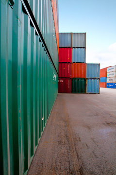 Container storage site