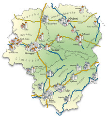 Obraz premium 19-23-87 LIMOUSIN