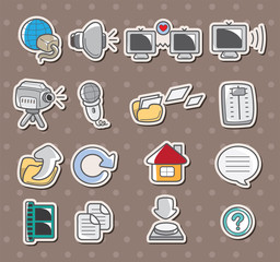 web icon stickers