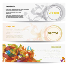 Vector Horizontal Banner