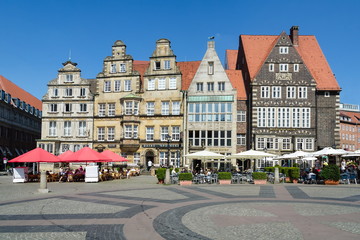 Fototapeta na wymiar Bremen Market Square