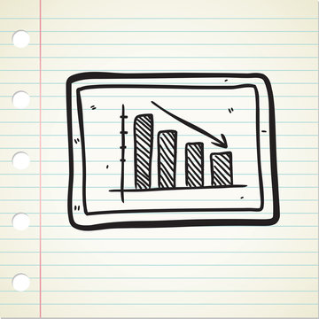 bearish graphic doodle