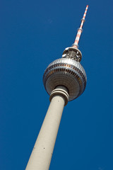 Television tower on Alexanderplatz in Berlin