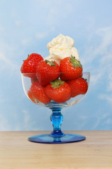Strawberries and cream
