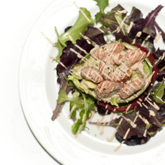 aguacate con gambas 2