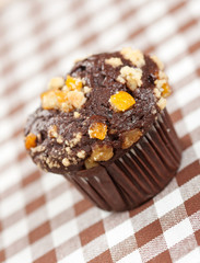 Chocolate orange muffin