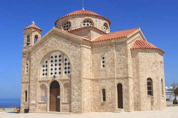 Fototapeta na wymiar Agios Georgios Kościół na Cyprze