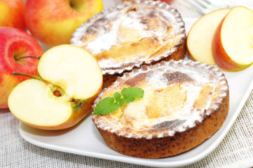 Obstkuchen, Minze