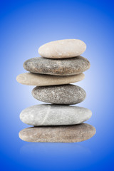 Pebbles balanced stack