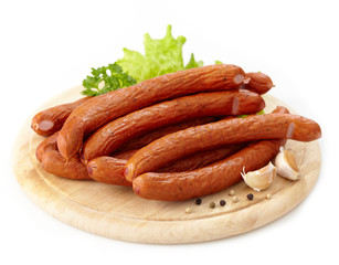 delicious smoked sausages