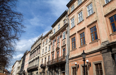 Fototapeta na wymiar ulica Lwowa