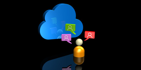 Cloud Icon Chat