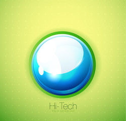 Liquid bubble background