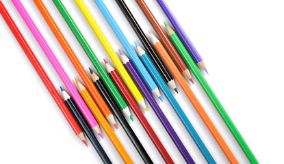 Colorful pencils