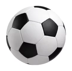 Stickers pour porte Sports de balle Ballon de football classique
