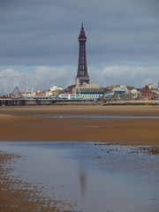 Fototapeta na wymiar Przywrócenie Blackpool Tower