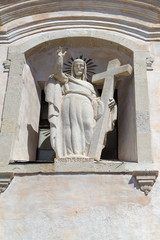 Fototapeta premium Chiesa sant'Agostino in Taormina(detail)