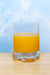 Orange juice sky