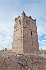 Skoura village Kasba at Morocco