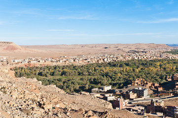 Tinerhir village at Morocco
