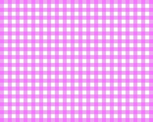 Pink weiße Tischdecke mit Karo Muster