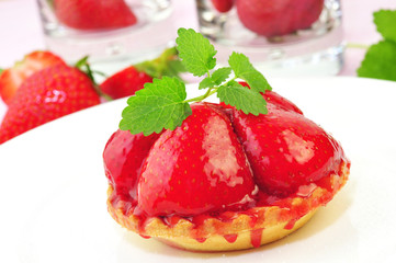 Erdbeertörtchen