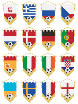 football flag pennants