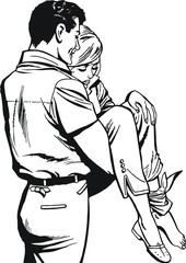 pareja de enamorados