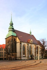 Fototapeta na wymiar Frauenkirche in Goerlitz