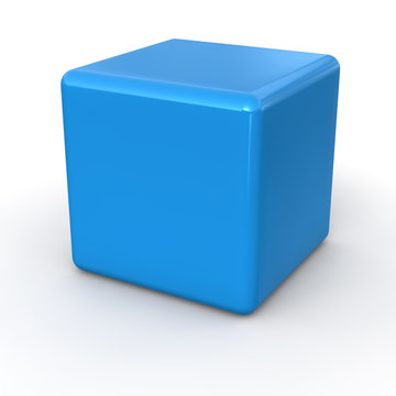 cube 3d render illustration