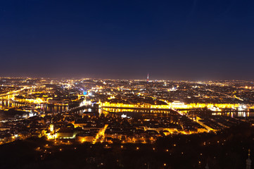 Aerial view of Prague, Czech Republich