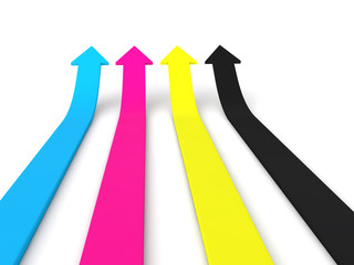 CMYK concept