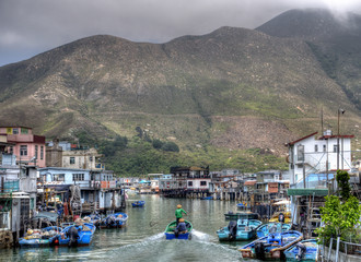 Tai O Fishing Village, Hong Kong, China