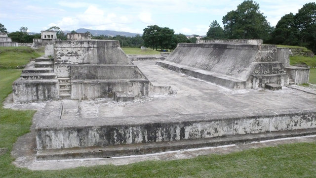 Ruinas mayas de Zaculeu en Huehuetenango. Guatemala.