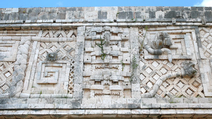 Cuadrángulo de las Monjas, Uxmal, Yucatán, México.